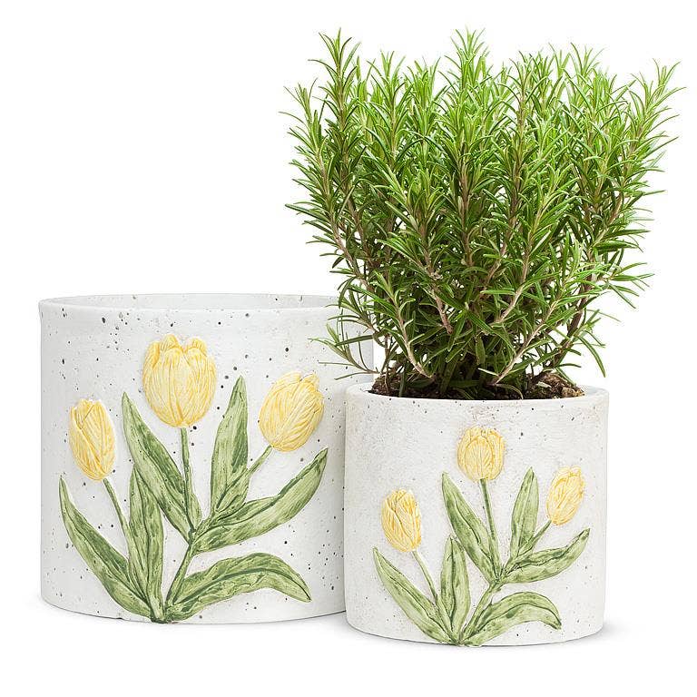 Tulip Ceramic Planter 6.5"