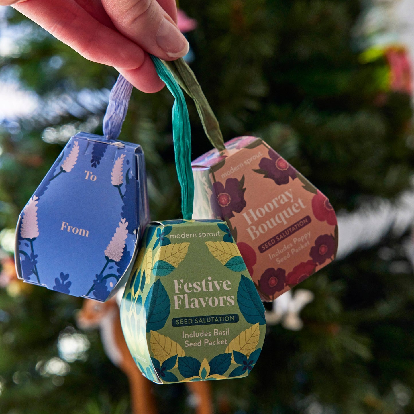 Seed Salutation Gift Tag & Seed Packet