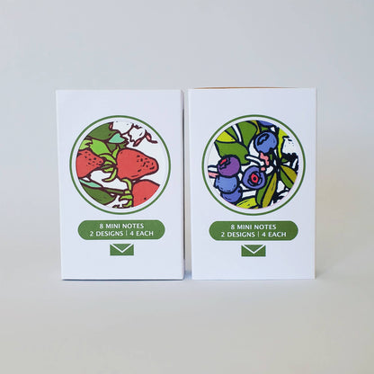 Blueberry Mini Note Card