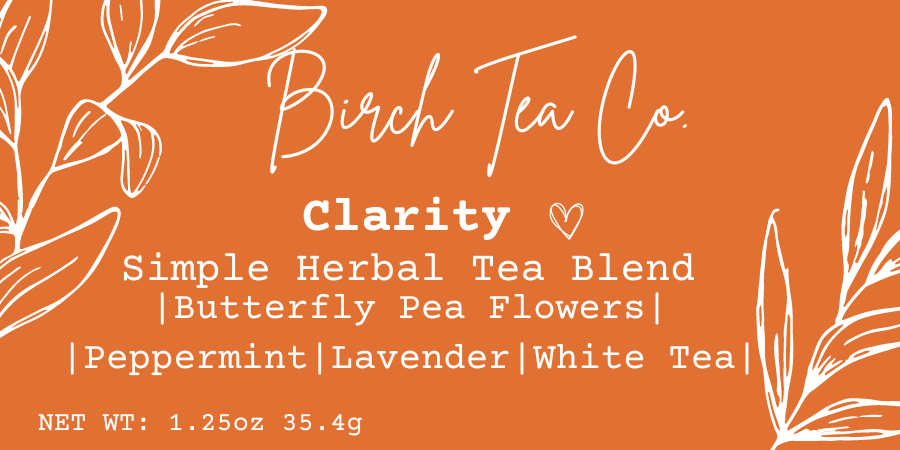 Clarity - Lavender Loose Leaf Tea Blend