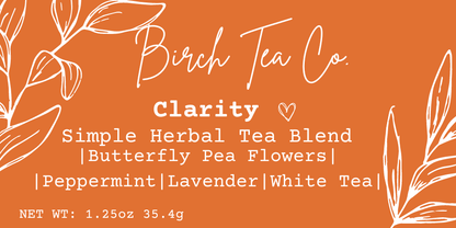 Clarity - Lavender Loose Leaf Tea Blend