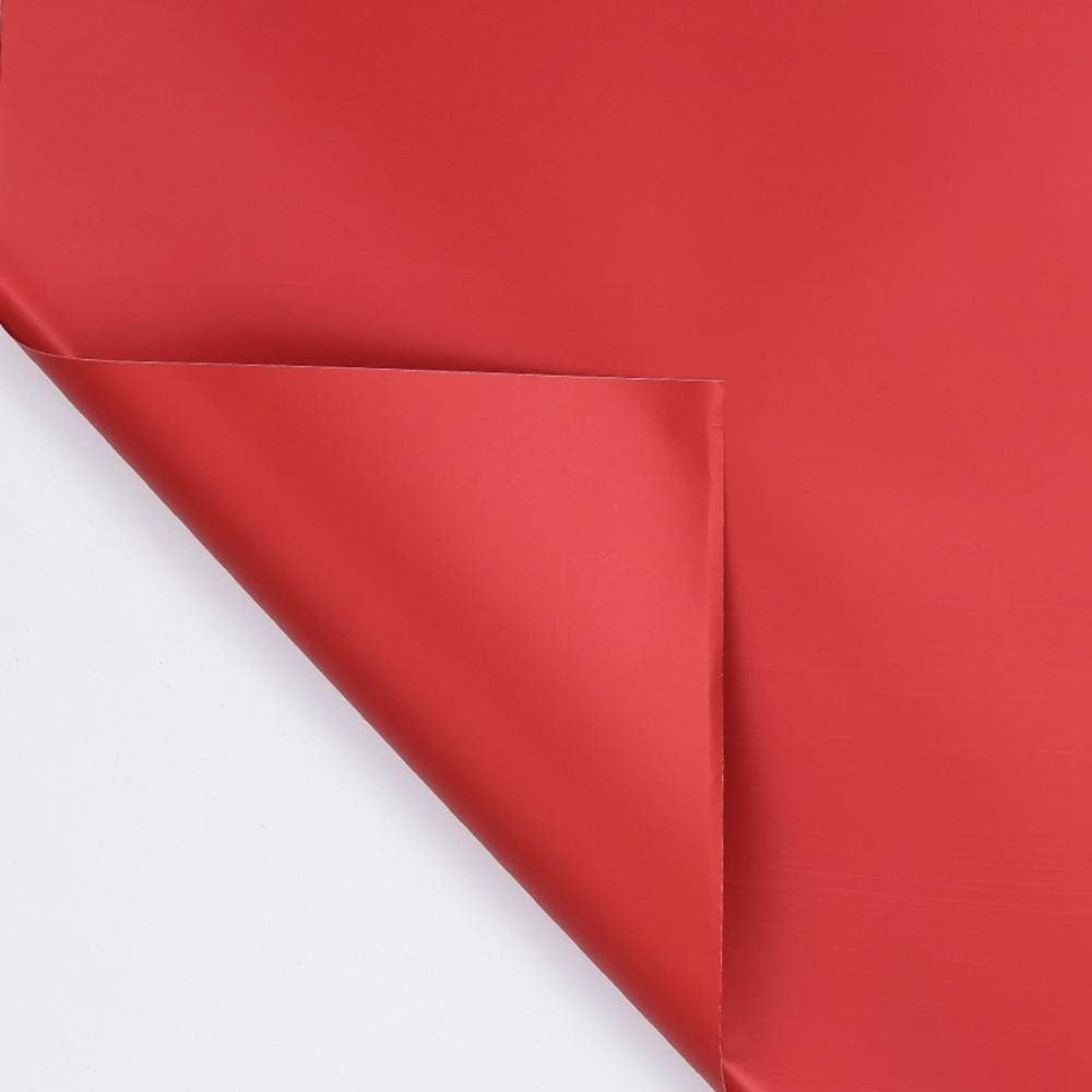 Solid Color Non-Transparent Flower Wrap Pack of 20