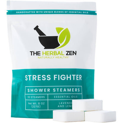 Stress Fighter Shower Steamers 10 pack