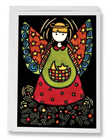 Greeting Card Seasonal Angel