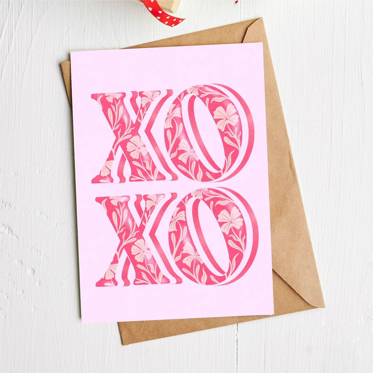 XOXO Valentine's Day 4x6 Card
