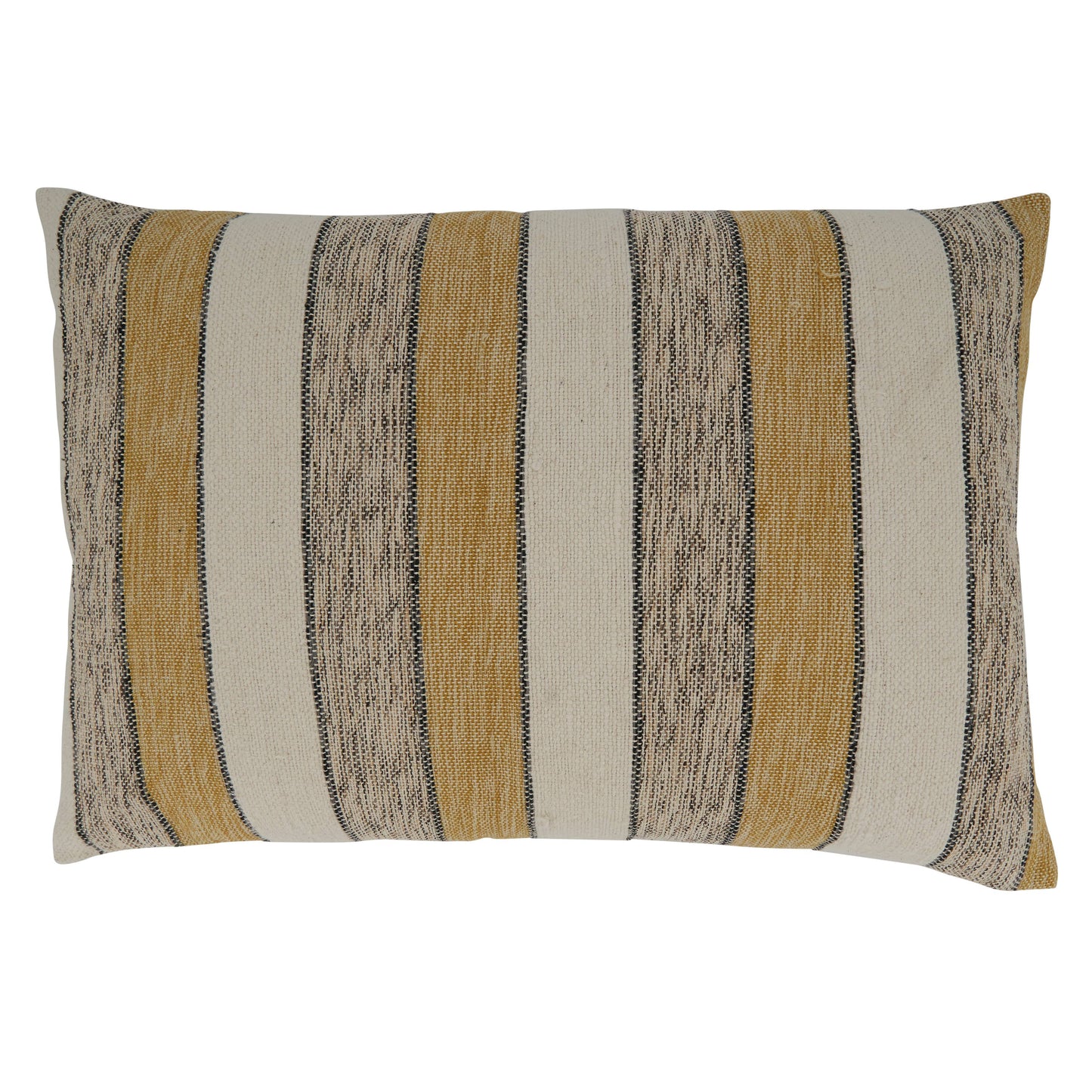 Throw Pillow With Striped Design