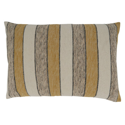 Throw Pillow With Striped Design
