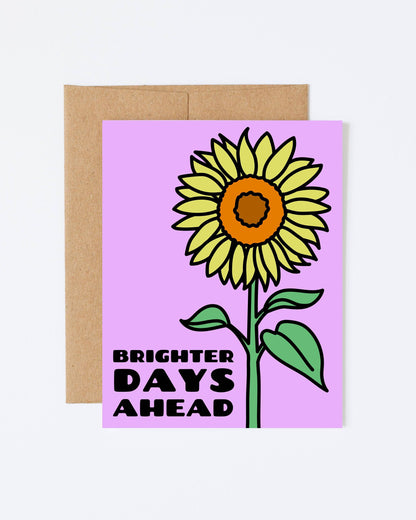 Brighter Sunflower Days 4x6 Card