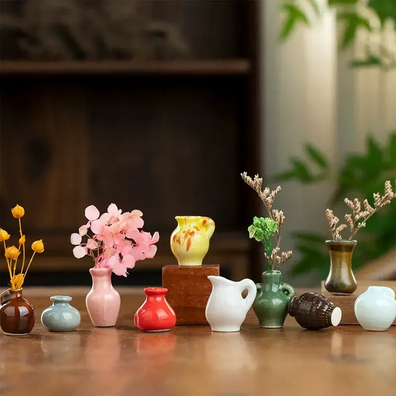 Mini Flower Pot Magnets