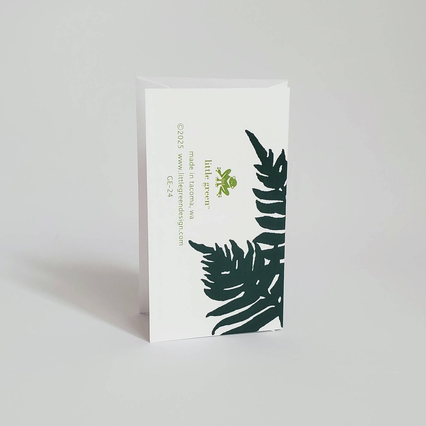 Trillium Woodland Mini Note Card
