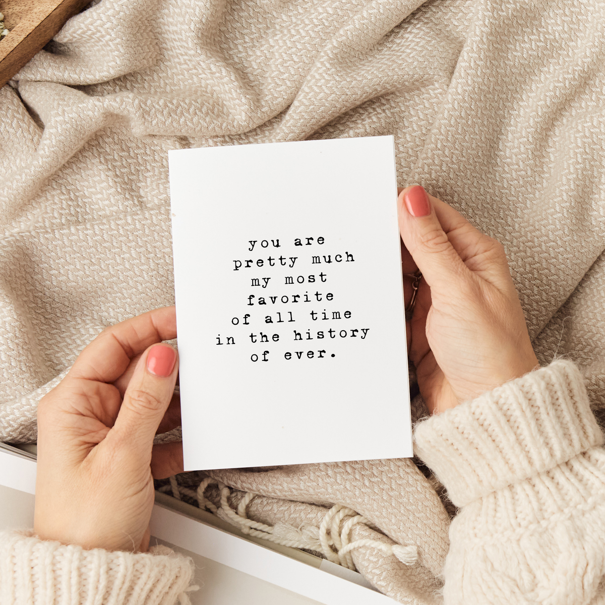 History of Forever Card
