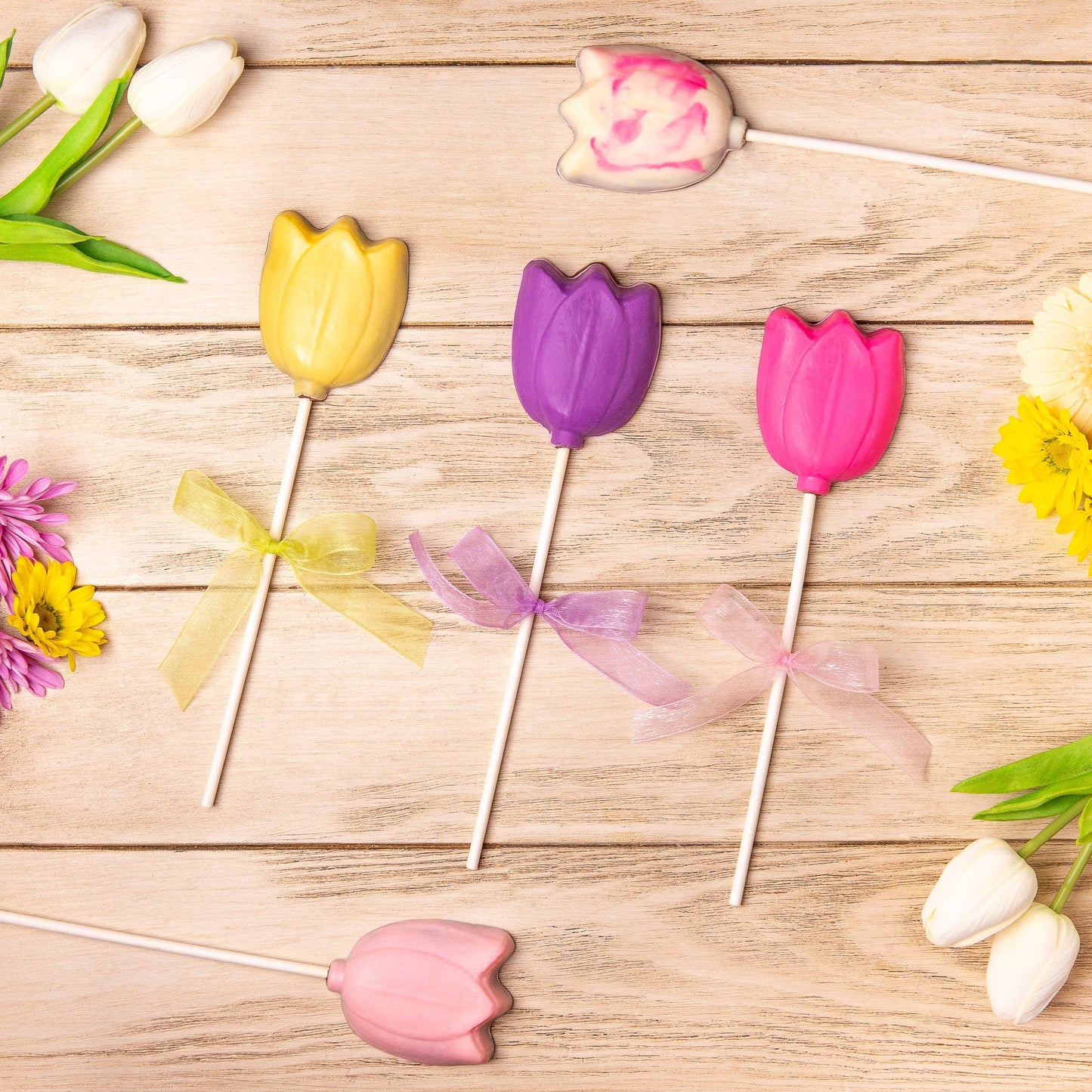 Tulip Chocolate Lolly
