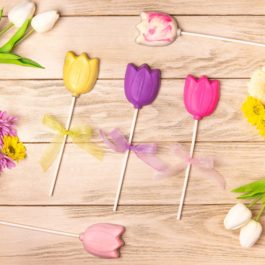 Tulip Chocolate Lolly