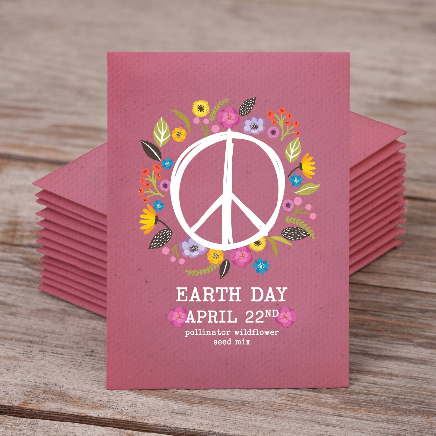 Earth Day Wildflower Mix Seed Packets
