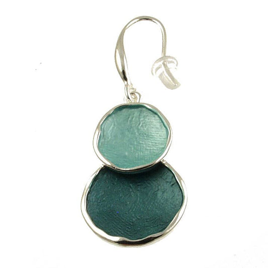 Double Circle Overlay Earrings