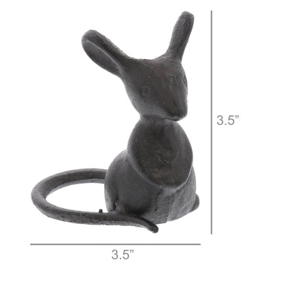 Cast Iron Listening Mouse