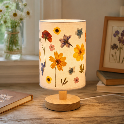 Real Pressed Flower Lamp