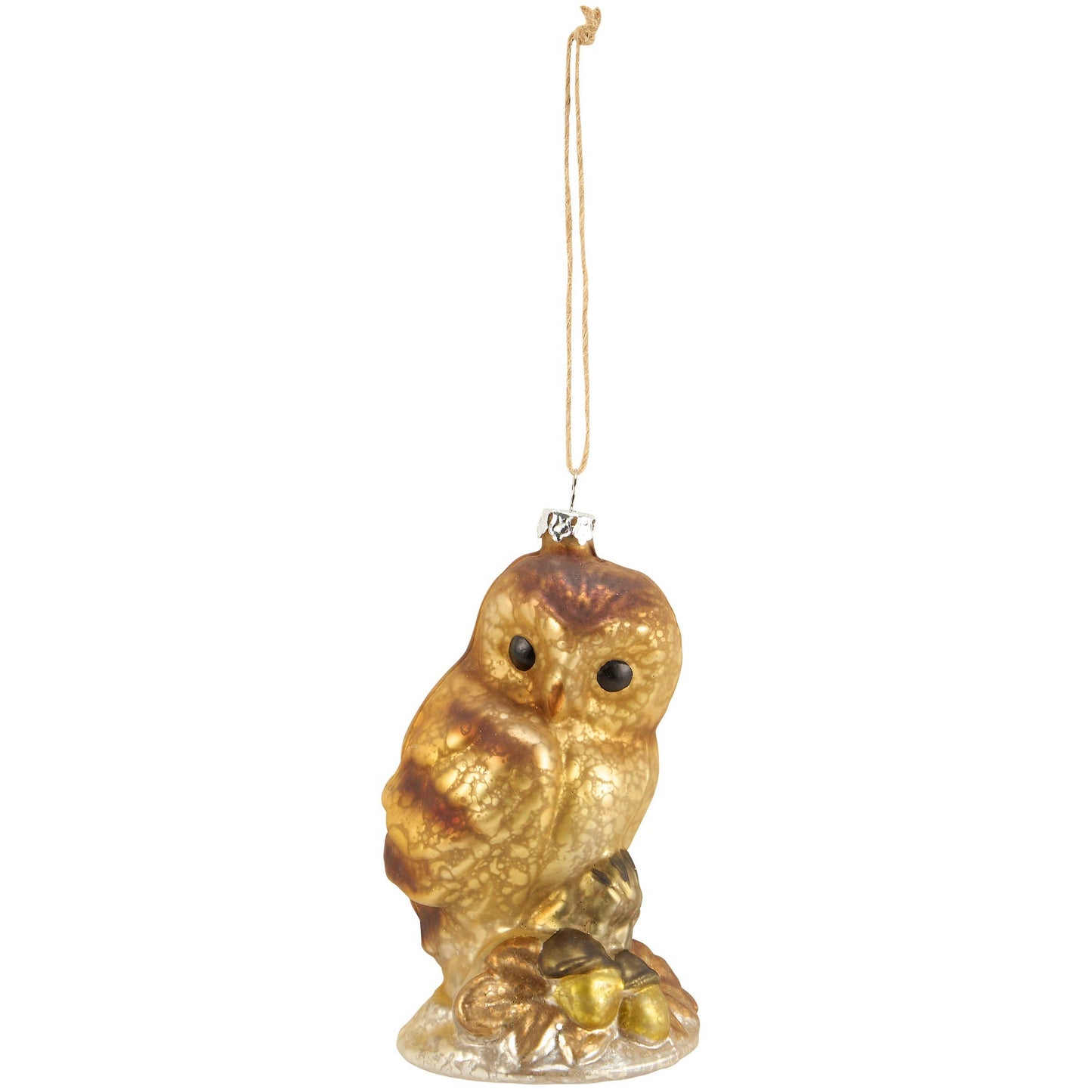 Owl Glass Ornament