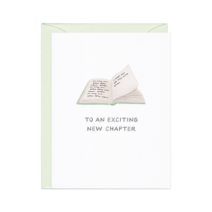 New Chapter 4x6 Card