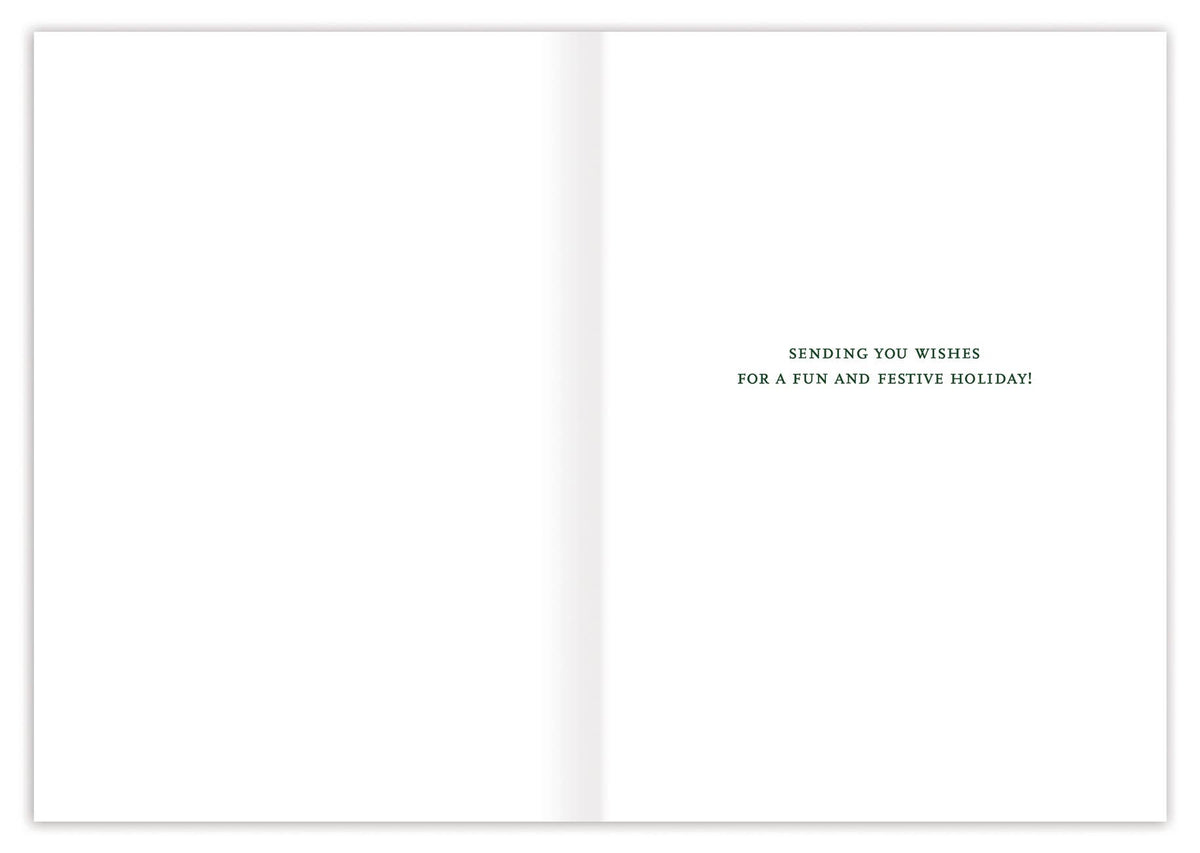 Poinsettia Holiday Card