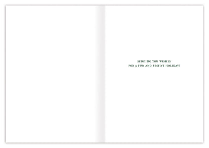 Poinsettia Holiday Card