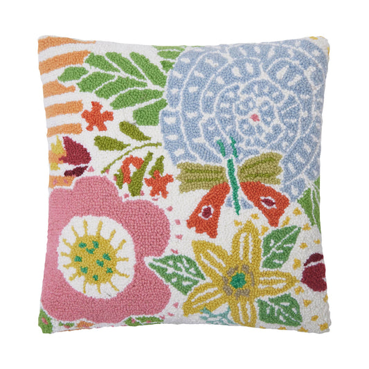Ginblossom Hook Pillow - Suzanne Nicoll