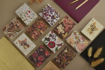 Tear-Away Notepad - Greens and Flowers