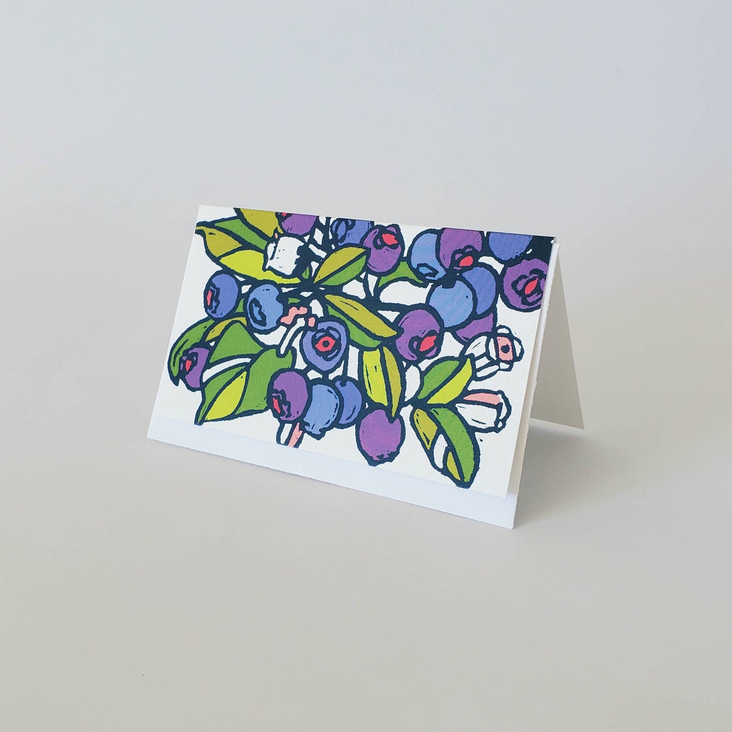Blueberry Mini Note Card