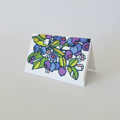 Blueberry Mini Note Card