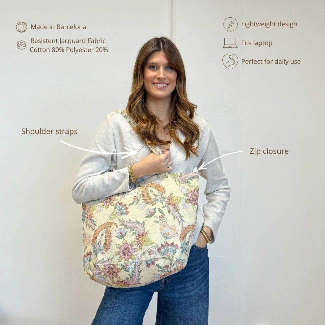 Large Zippered Bag Color
