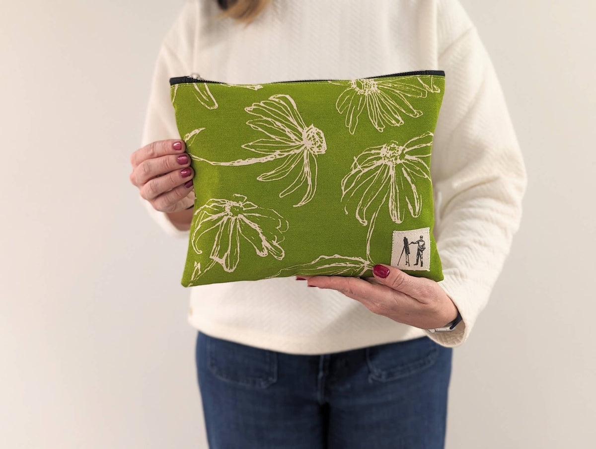 Travel Pouch - Key Lime Green