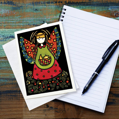 Greeting Card Seasonal Angel