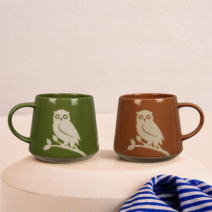 Stoneware Owl Designs Mug 20oz