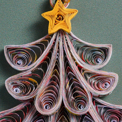 Quilled Fancy Tree Ornament