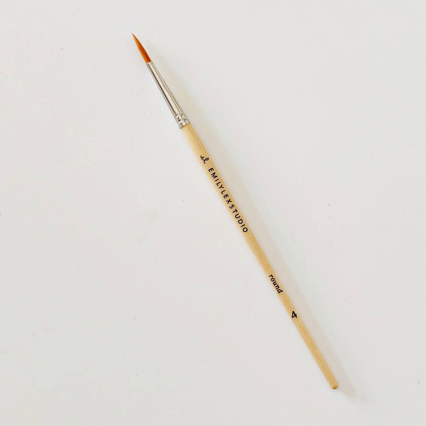 Watercolor Paintbrush Set of 5 Wood Brushes