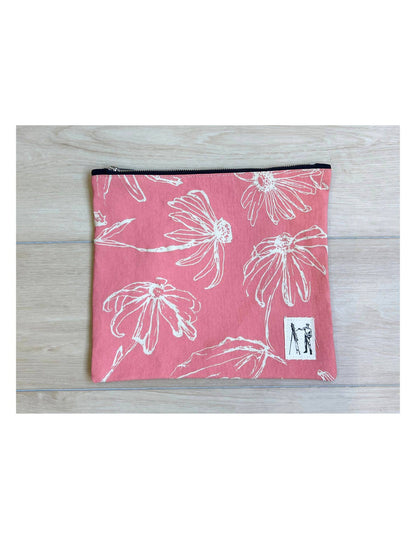 Travel Pouch - Coral Pink
