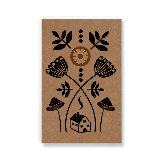 Cabin Deco Kraft Layflat Notebook
