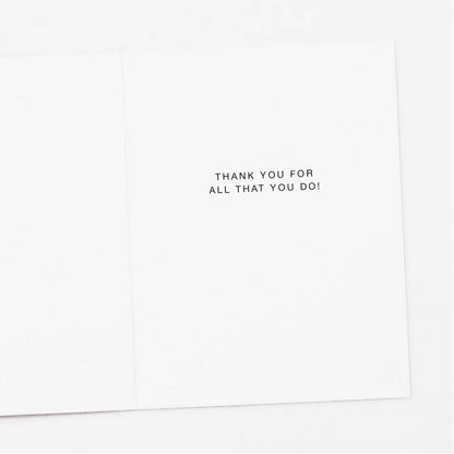 Truly Epic Teacher Thank You Card