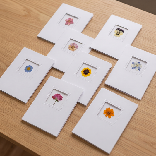 Real Flower 5x7 Card