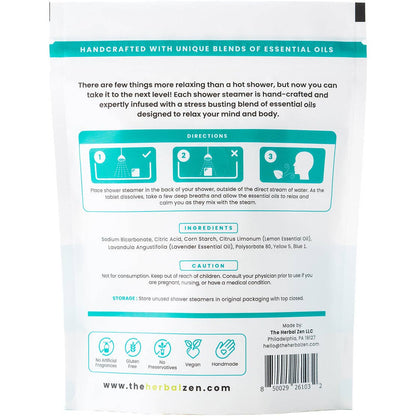 Stress Fighter Shower Steamers 10 pack