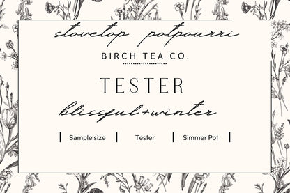 Blissful Winter Potpourri Stovetop Kit - nostalgic Fragrance