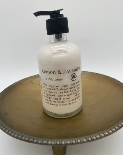 8oz Goat Milk Lotion La Belle & Lemon Lavender