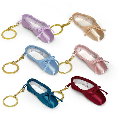 Ballet Slipper Keychain