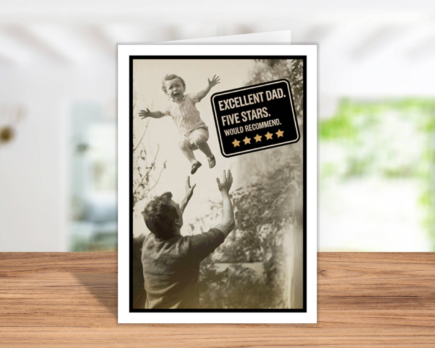 Funny Fathers Day 5x7 Card