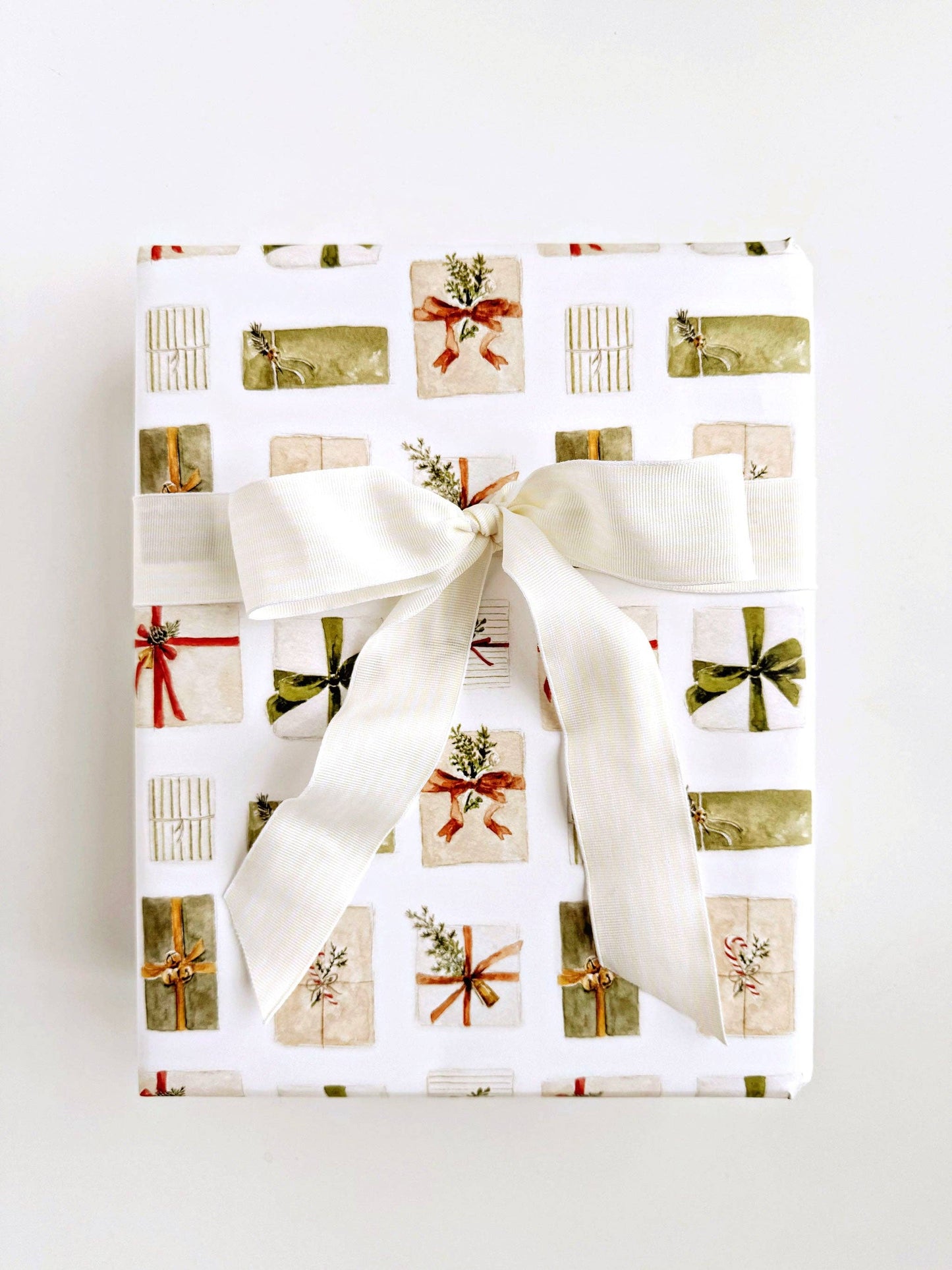 Christmas gift wrapping paper