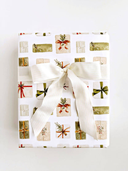Christmas gift wrapping paper