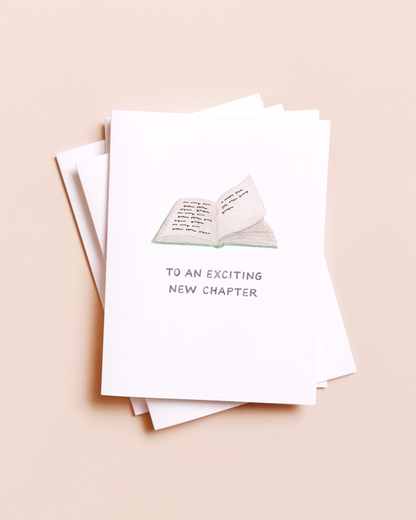 New Chapter 4x6 Card