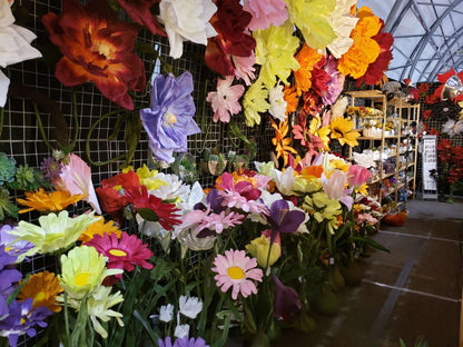 45" Poppy Faux Flower Stem