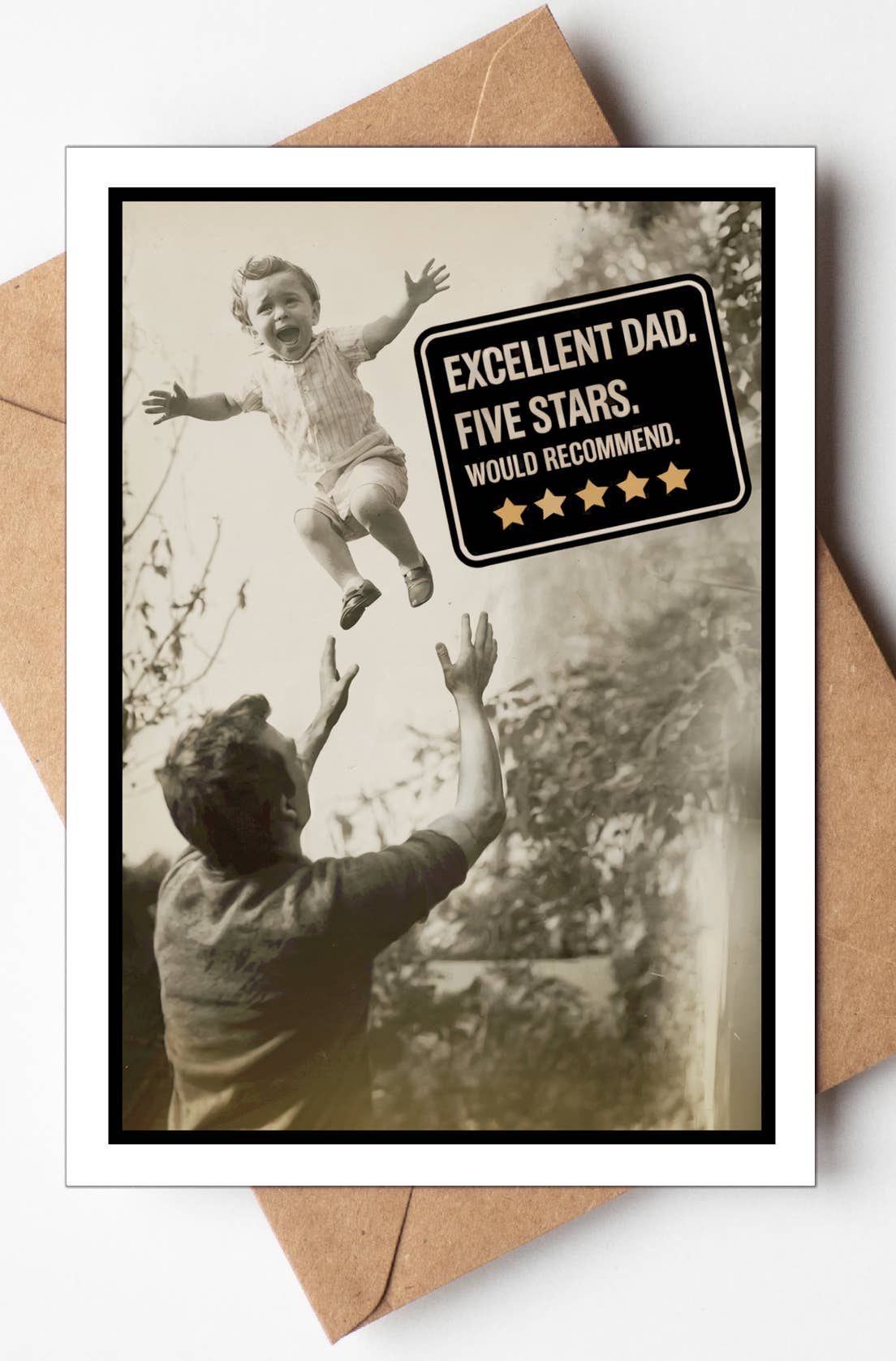 Funny Fathers Day 5x7 Card
