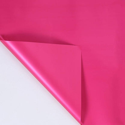 Solid Color Non-Transparent Flower Wrap Pack of 20